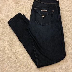 Hudson Collin Flap Skinny Jeans Woman's size 32